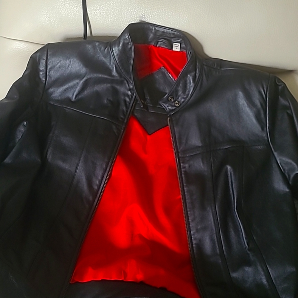 Vintage leather jacket